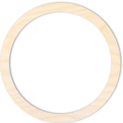 Chráněná dílna Dřevěný svět Kruhová obruč průměr 16 cm rám 12 mm – Hledejceny.cz