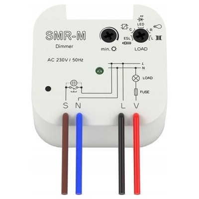 SMR-M Univerzální stmívač s nastavením zátěže – Hledejceny.cz