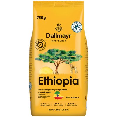 Dallmayr Ethiopia zrnková 0,75 kg – Hledejceny.cz