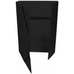 HIT Office A4 Prešpánové desky se třemi chlopněmi a gumičkou černé 20 ks – Zboží Mobilmania