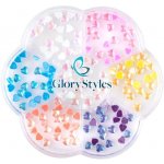 GloryStyles Dekorační křišťálová srdíčka – Hledejceny.cz