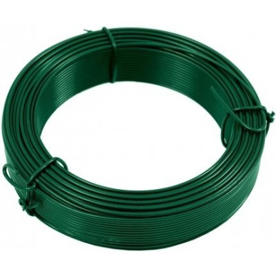 Vázací drát Zn + PVC 25 m zelený 2,6 mm Pilecký – Hledejceny.cz