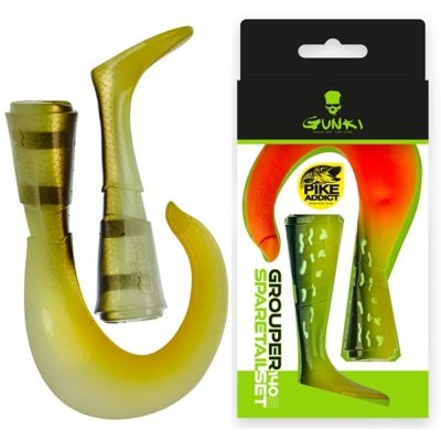 Gunki Náhradní ocásky Grouper 14cm S - Wild Perch – Zboží Dáma