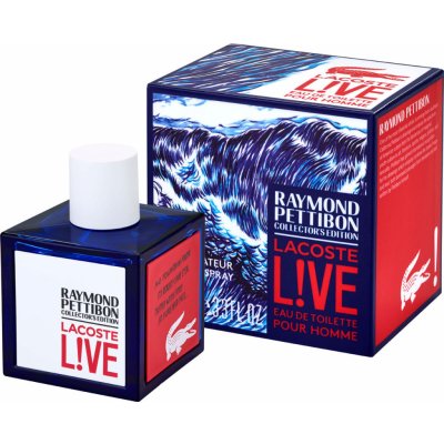 Lacoste Live Raymond Pettibon Collector´s Edition toaletní voda pánská 100 ml – Zboží Mobilmania