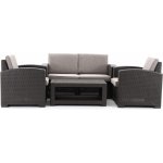 DOMINGO DeLuxe Ratanový set 4 díly – Zboží Dáma