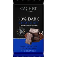Cachet Extra hořká čokoláda 70% 300 g