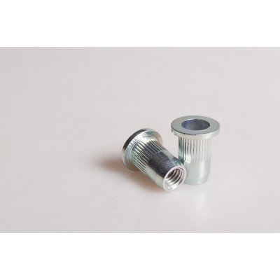 RIVET FACTORY Nýtovací matice M6x9x14,5 ocel, plochá hlava (r) – Zboží Mobilmania