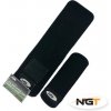 Pásek a koncovka na prut NGT Neoprenové pásky s kapsou na olovo 2ks
