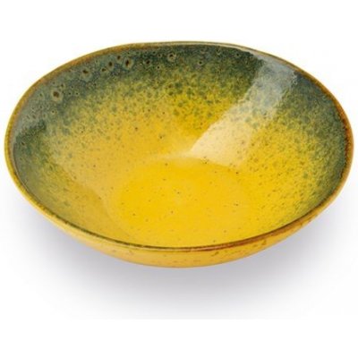 Carlo Giannini Hluboký talíř TERRE LONTANE 19 cm žlutý – Hledejceny.cz