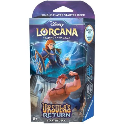 Disney Lorcana TCG Ursula's Return Starter Deck Sapphire / Steel – Hledejceny.cz