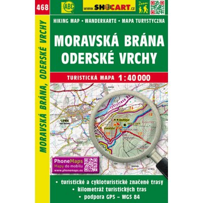 Moravská brána Oderské vrchy 1:40 000 – Zboží Mobilmania