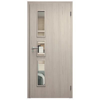 Sapeli Elegant Komfort M33 otočné borovice bílá 60 x 197 cm Čiré sklo – Hledejceny.cz