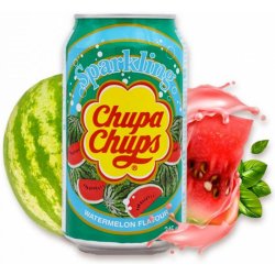 Chupa Chups sycená limonáda Vodní meloun 345 ml