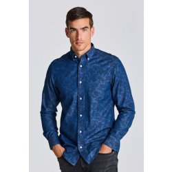 Gant košile D2. reg paisley chambray modrá