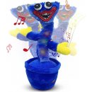 Huggy Wuggy plyšová hračka tančící a mluvící modrá