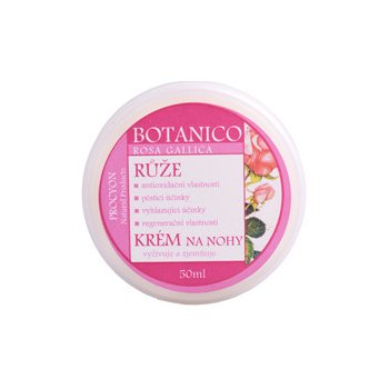 Botanico krém na nohy výživný růže 50 ml