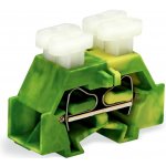 WAGO Svorka 261-337/342-000 4vodičová S tlačítky na obou stranách S upevňovací přírubou, zelenožlutá 261-337/342-000 – Hledejceny.cz