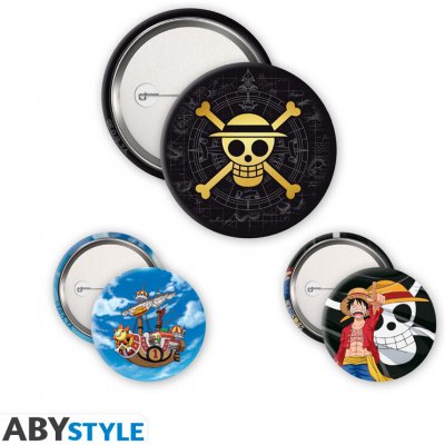 ABYstyle Sada odznaků Skull & Luffy One Piece – Zboží Dáma