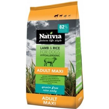 Nativia Adult Maxi Lamb & Rice 2 x 15 kg