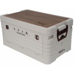 Nils Skládací box Camp NCB4002 2v1 s víkem a dřevěnou deskou 50 l – Hledejceny.cz