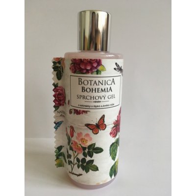 Bohemia Gifts & Cosmetics Botanica Šípek a růže sprchový gel 200 ml