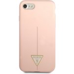 Pouzdro Guess Line Triangle iPhone 7 / 8 / SE 2020/2022 - růžové – Zboží Mobilmania