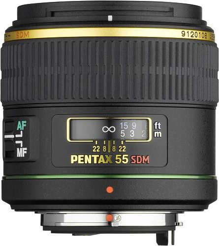 Pentax SMC DA 55mm f/1.4 SDM