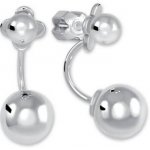 Soliter Stříbrné náušnice s kuličkou 2v1 431 001 02730 04 – Zboží Dáma
