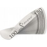 Aba Group pilník na nehty Plameňák Půlměsíc 100/180 Slim 25 ks – Zboží Dáma