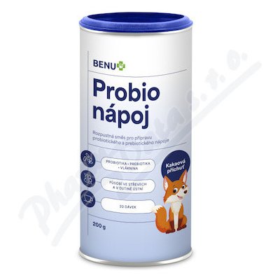 Benu Probio nápoj kakaová příchuť 200 g – Hledejceny.cz