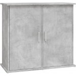 Stojan pod akvárium se skříňkou, šedá betonu, 81x36x73 cm – Hledejceny.cz