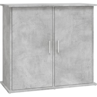 Stojan pod akvárium se skříňkou, šedá betonu, 81x36x73 cm – Hledejceny.cz