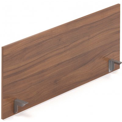 Nábytek Designový cz PD12 19 Dělící panel Komfort 120 x 49 cm ořech/šedá – Zboží Dáma