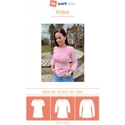 de-park Papírový střih 3v1 - Klára vel.XXS-XXL – Zboží Dáma