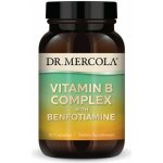 Dr. Mercola Vitamín B Complex s Benfotiaminem 60 kapslí – Hledejceny.cz