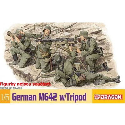 Dragon MG42 w/TRIPOD MOUNT Model Kit military 75017 1:6