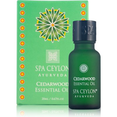 Spa Ceylon CEDAR WOOD Esenciální Olej 20 ml – Hledejceny.cz