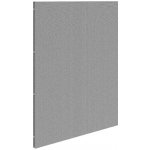 OFFICE PRO Paraván Akustik příčka 120 cm - TPA P 1200 1565 šedá – Sleviste.cz