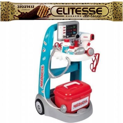 Smoby Role play Lékařský elektronický vozík s příslušenstvím – Zboží Dáma