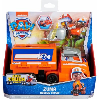 Spin Master BIG PAW PATROLTRUCKS VOZIDLO ZUMA – Zboží Mobilmania