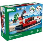 Brio 33061 Nákladní přístav sada – Zboží Dáma