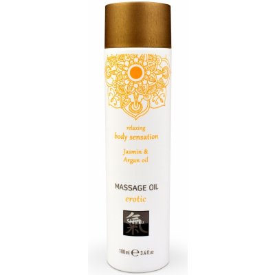 HOT Shiatsu Erotic Jasmín & Arganový olej 100 ml – Zboží Dáma