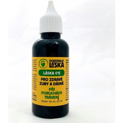 Dokonalá láska LÁSKA 01S Pro zdravé zuby a dásně při poruchách trávení 100 ml – Zboží Mobilmania