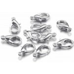 Pro Háčkování Karabinka 12 x 7 mm, platina – Hledejceny.cz