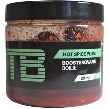 TB Baits Boosterované boilies Hot Spice Plum 120g 20mm