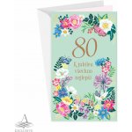 ARGUS Přání k 80.narozeninám 15-6599c80 – Zbozi.Blesk.cz
