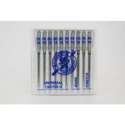 Schmetz jehly Combi box Universal 70,80,90, Stretch 75,90, Jeans 90,100 – Hledejceny.cz