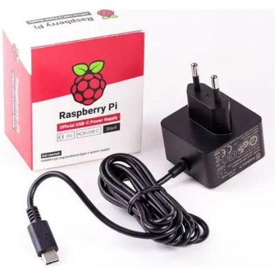 Raspberry Pi® RB-NETZTEIL4-B zásuvkový napájecí adaptér, stálé napětí Vhodné pro (vývojové sady): Raspberry Pi Výstupní proud (max.) 3000 mA 1 x USB-C® zástrčka – Zboží Živě