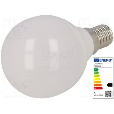 Osram 4058075127630 žárovka LED studená bílá E14 230VAC 470lm P 5,5W 6500K – Hledejceny.cz
