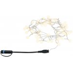 PAULMANN, P 94558 Plug & Shine světelný řetěz IP44 5m 24V 3.000K 48x2lm - PAULMANN – Hledejceny.cz